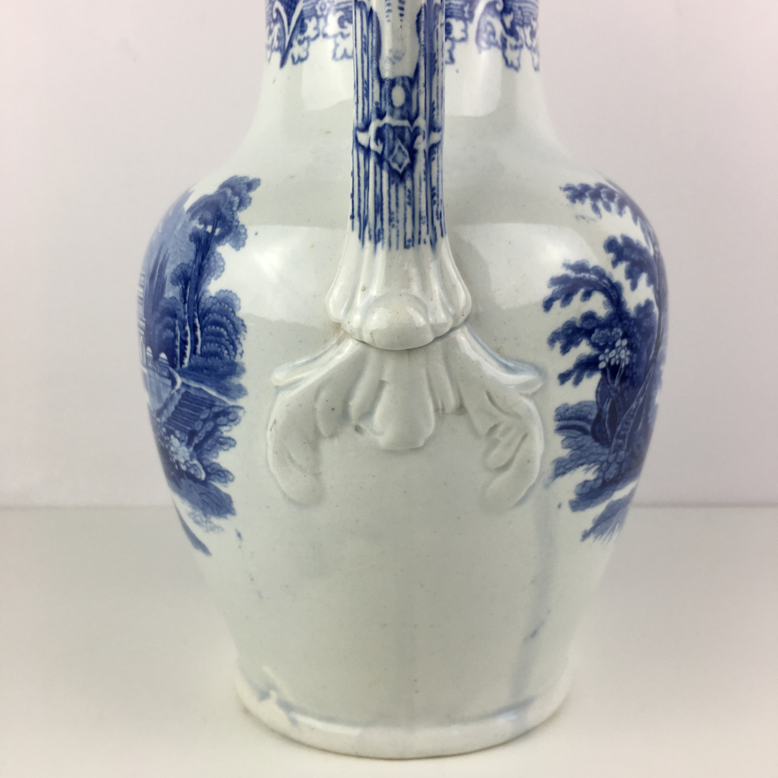 grand vase anglais vintage brocup