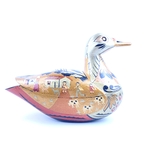 canard boîte bois laqué décoré vintage et durable brocup