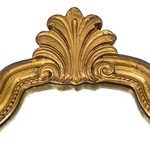 Miroir coquille style Louis XV vintage et durable boutique brocup