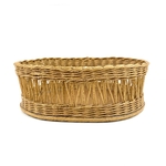 Corbeille osier et bois vintage et durable boutique broc'up