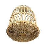 Cage ronde osier vintage et durable | Boutique BrocUp