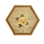 Boîte artisanale bois et vannerie vintage et durable | Boutique BrocUp