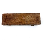 Boîte plumier bois orné vintage et durable | Boutique BrocUp