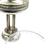 Coupe Art Déco verre et orfèvrerie vintage et durable | Boutique BrocUp