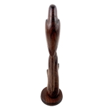 Oiseau perroquet sculpture bois vintage et durable | Boutique BrocUp