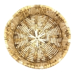 Corbeille ronde feuilles de palme vintage et durable | Boutique BrocUp