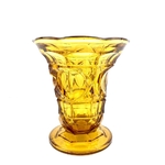 Vase ambré Art Déco vintage et durable | Boutique Broc'Up