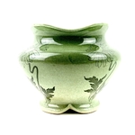 Vase faïence Art Nouveau vintage et durable | Boutique BrocUp