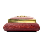 Boîte décorative cuir et laiton vintage et durable | Boutique BrocUp