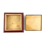Boîte décorative cuir et laiton vintage et durable | Boutique BrocUp