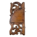 Etagère pliable bois sculpté vintage et durable | Boutique BrocUp