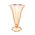 Vase rose Art Déco vintage et durable | Boutique Broc'Up