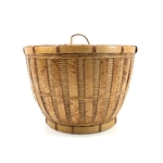 Grand cache-pot bambou vintage et durable | Boutique Broc'Up