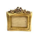 Petit cadre photo ruban doré vintage et durable | Boutique Broc'Up