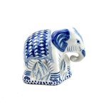 Tirelire éléphant porcelaine vintage et durable | Boutique BrocUp