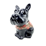 Pot à friandises céramique Scottish Terrier vintage et durable | Boutique Broc'Up