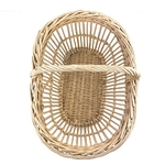 Panier osier brut vintage et durable | Boutique BrocUp