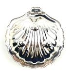 Boîte coquille St Jacques métal argenté vintage et durable | Boutique BrocUp