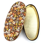 Boîte ovale tissu seventies vintage et durable | Boutique BrocUp