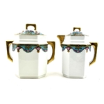 Verseuse et grand pot assortis Limoges vintage et durables | Boutique Broc'Up