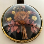 médaillon fleurs brocup vente en ligne dobjets vintage et durables