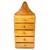Petite étagère à tiroirs bois vintage et durable | Boutique Broc'Up