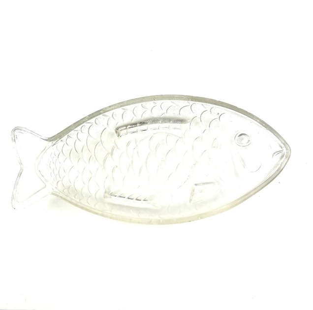 Raviers en verre transparent en forme de poisson