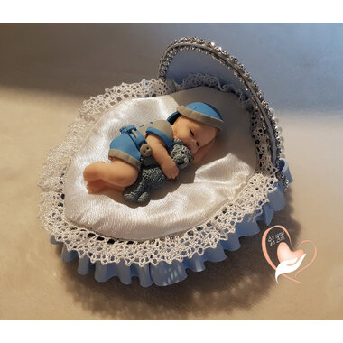 6-au coeur des arts-Veilleuse couffin lumineux bebe garçon-ours