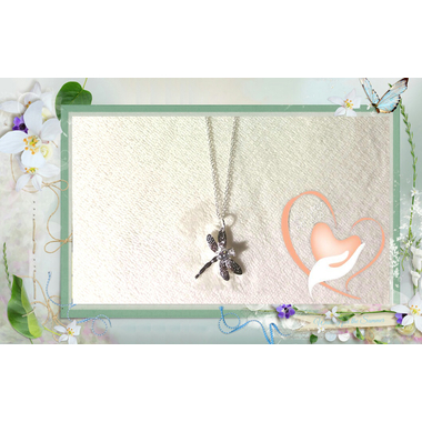 pendentif libelule logo