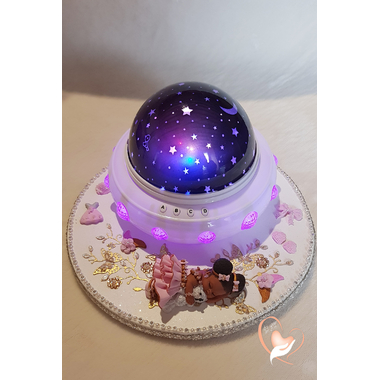 137-au coeur des arts-Veilleuse lampe bebe fille