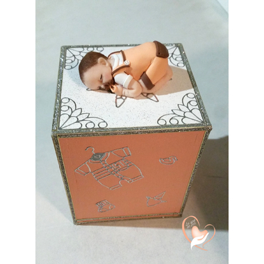 10-Tirelire bébé garçon - au coeur des arts