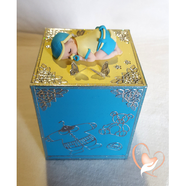 23-Tirelire bébé garçon- au coeur des arts