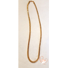 Collier chaine plaqué or - au coeur des arts