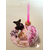33B-au coeur des arts- porte bougie anniversaire fille