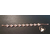 97B-au coeur des arts -bracelet plaqué or rose et perles blanches et cristal Swarovski