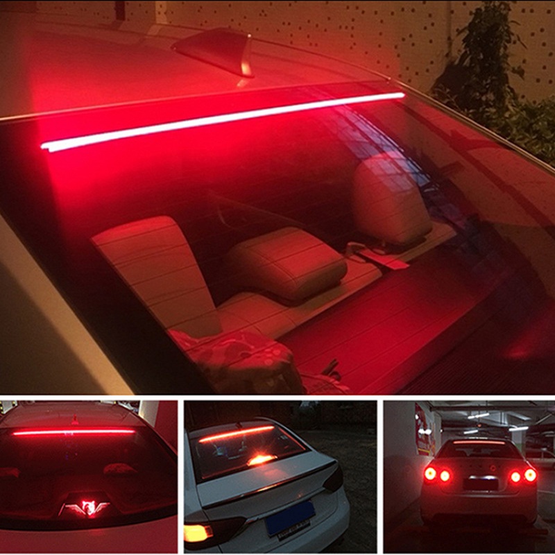 OKEEN-12-V-Flexible-rouge-90-100-cm-voiture-feu-de-Stop-LED-suppl-mentaire-voiture