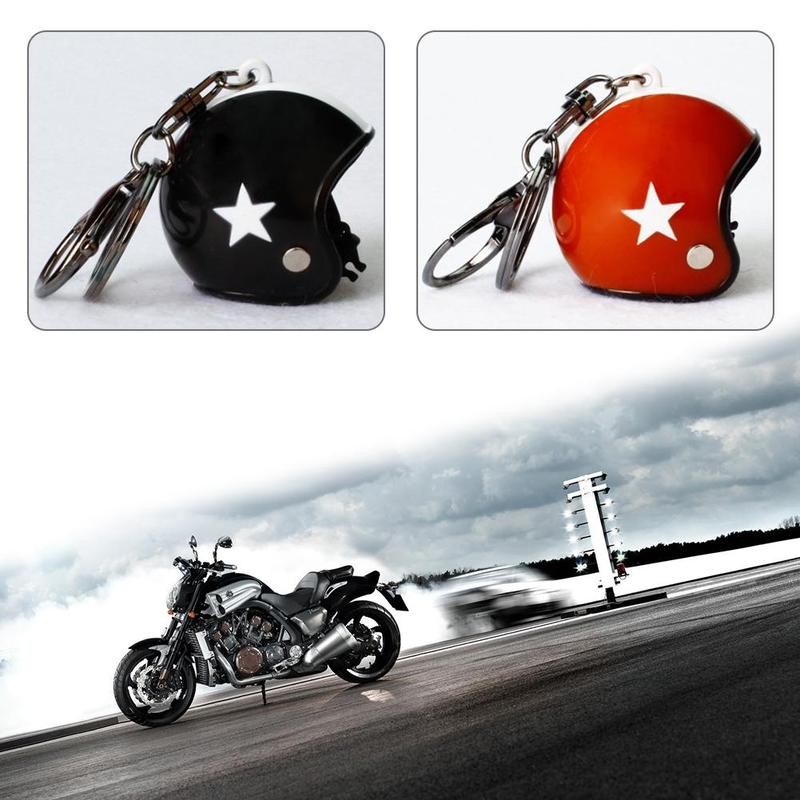 Nouveau-Moto-porte-cl-s-fantaisie-Mini-Sport-Moto-casque-pendentif-porte-cl-s-pour-Moto