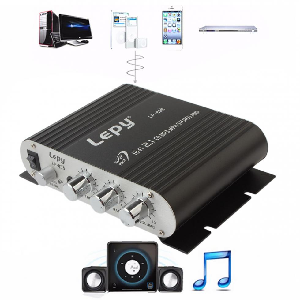 Lepy-LP-838-amplificateur-de-voiture-de-puissance-Hi-Fi-2-1-MP3-Radio-Audio-st