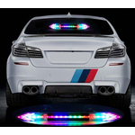 Solaire-Color-Blanc-Rouge-Bleu-Voiture-LED-Clignotant-Avertissement-Anti-tailing-Feux-Stop-Feux-De-Conduite