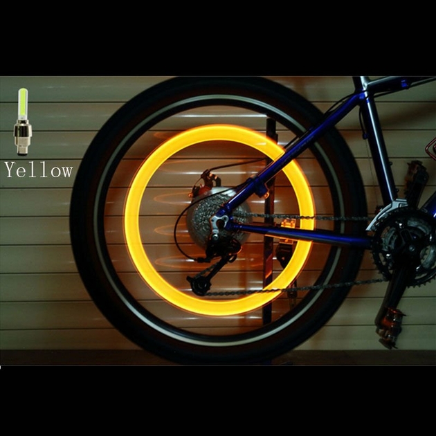 2 Bouchons LED Flash pour valve, Voiture/moto/vélo - Moto - TopTuning