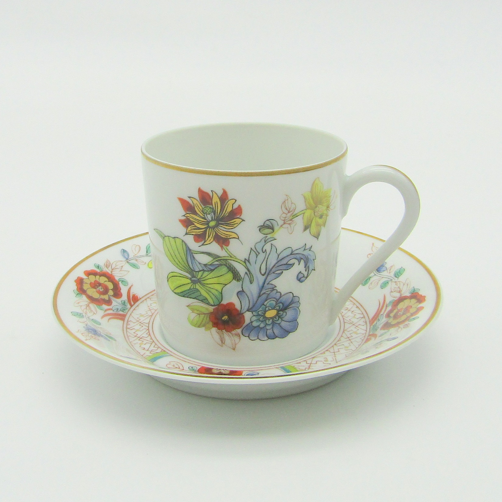 Haviland Assiette Plate En Porcelaine De Limoges Thistle Or
