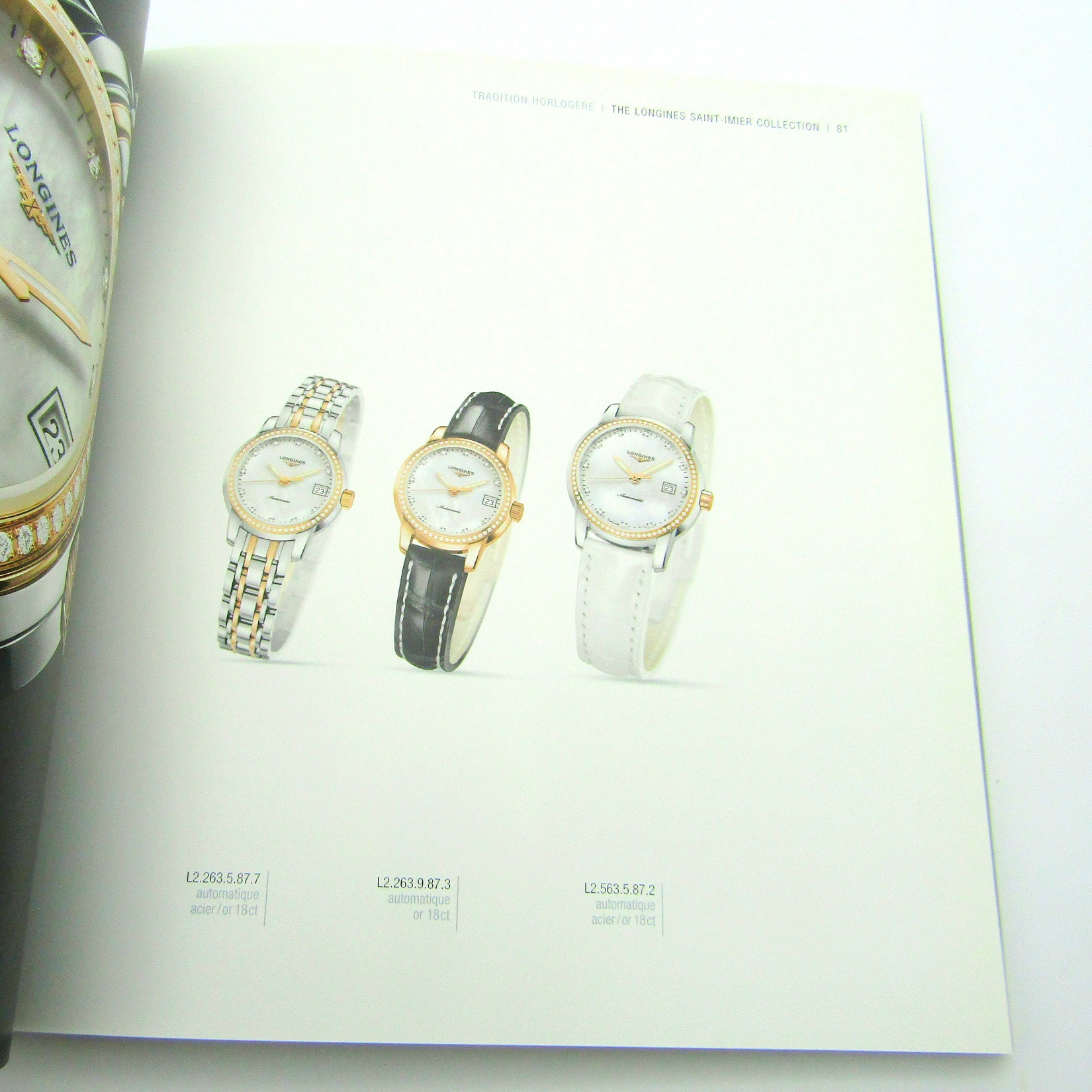 Catalogue montres. Les collections Longines. Longines 1832-2012
