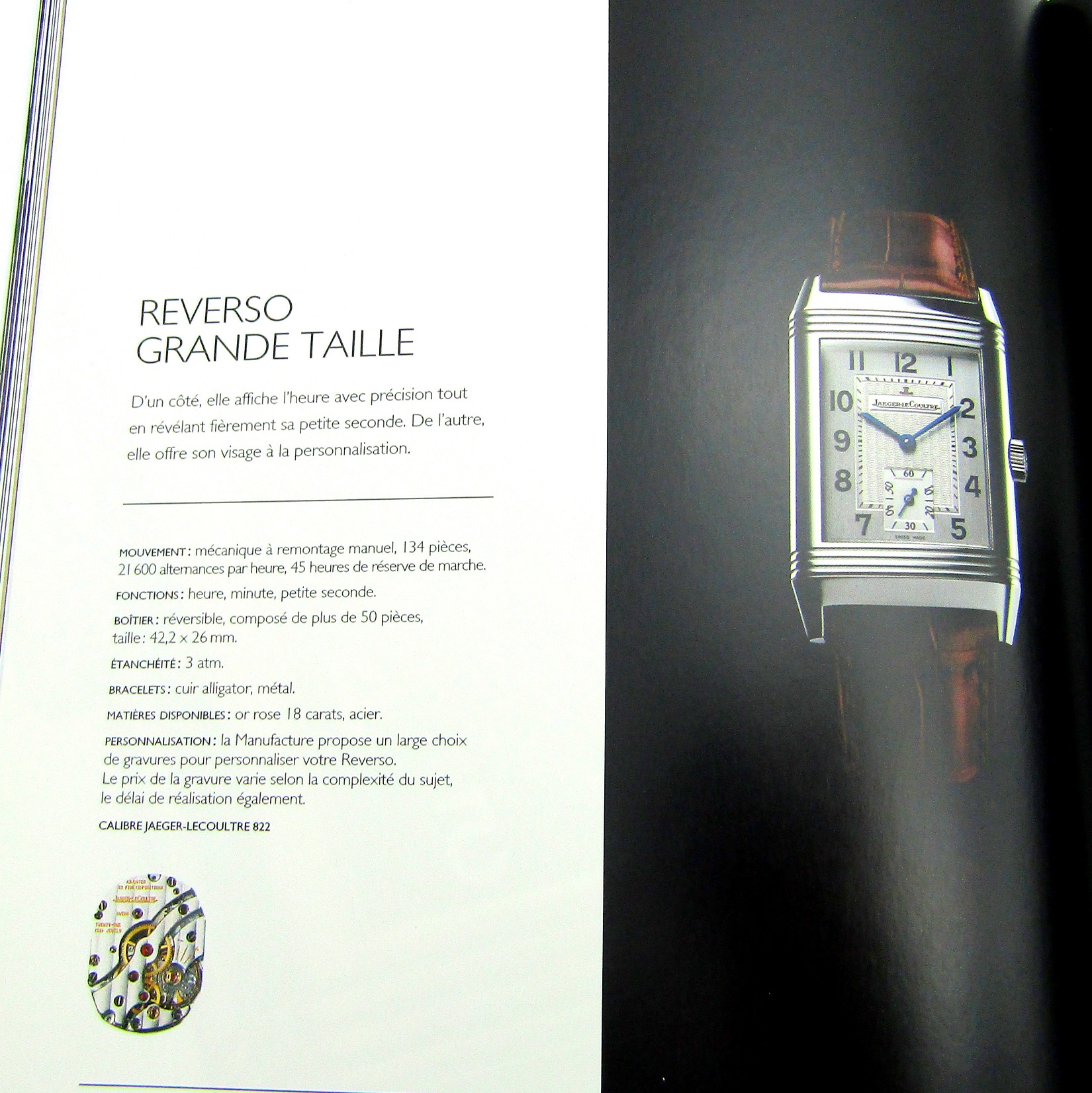 Catalogue montres. Jaeger-LeCoultre. Edition 2010/2011
