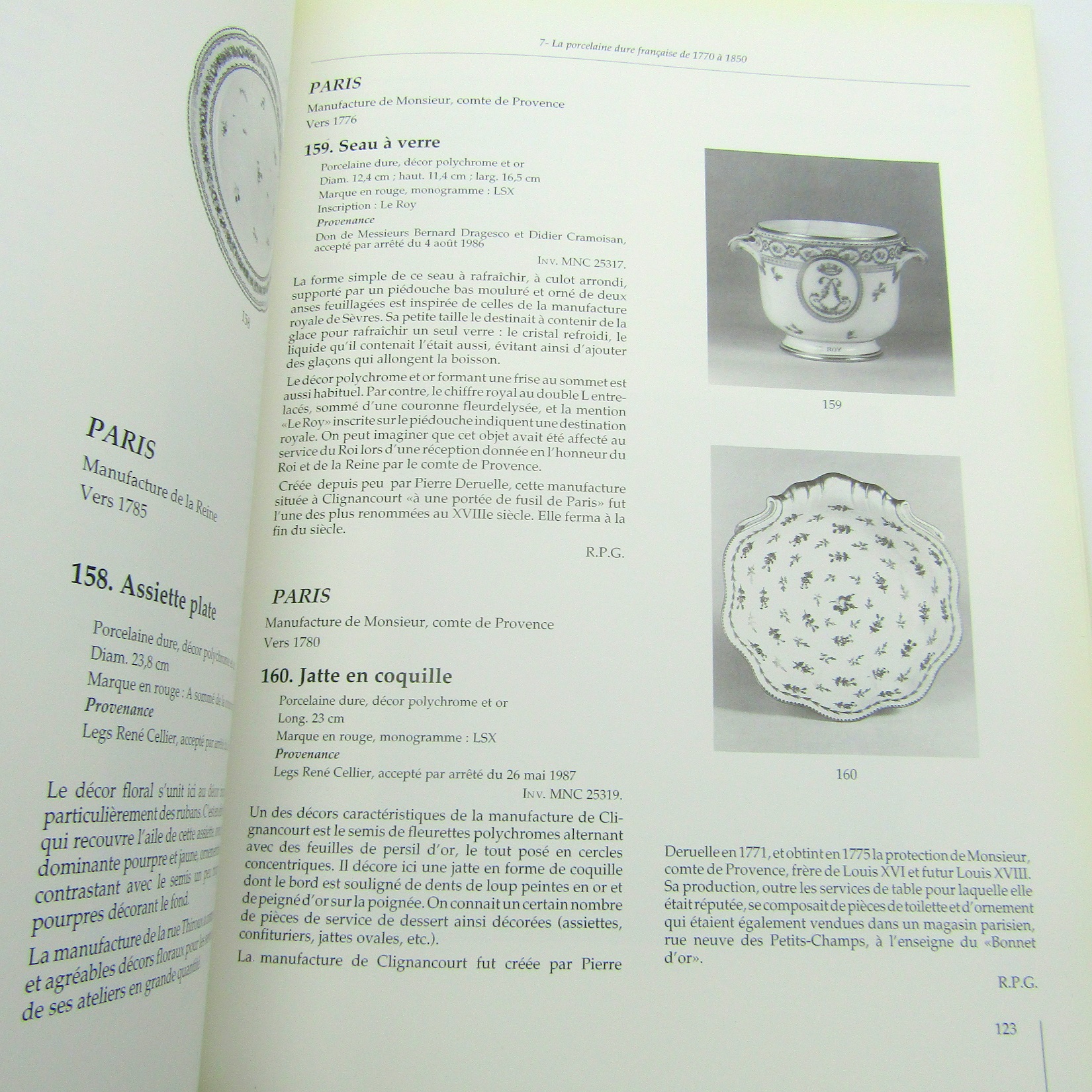 Livre. Sèvres Musée national de Céramique. Nouvelles acquisitions (1979-1989)