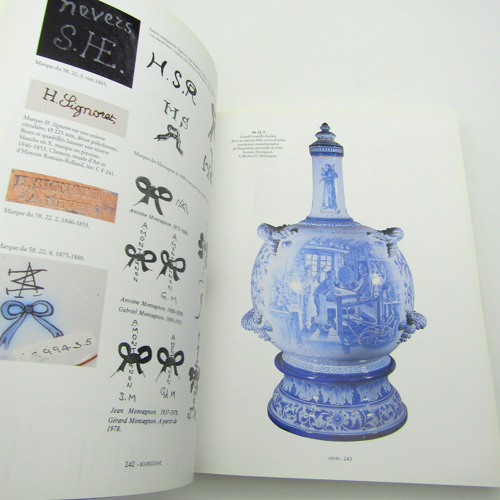 Livre. Faïenceries françaises du Grand-Est. Jean Rosen. 2001