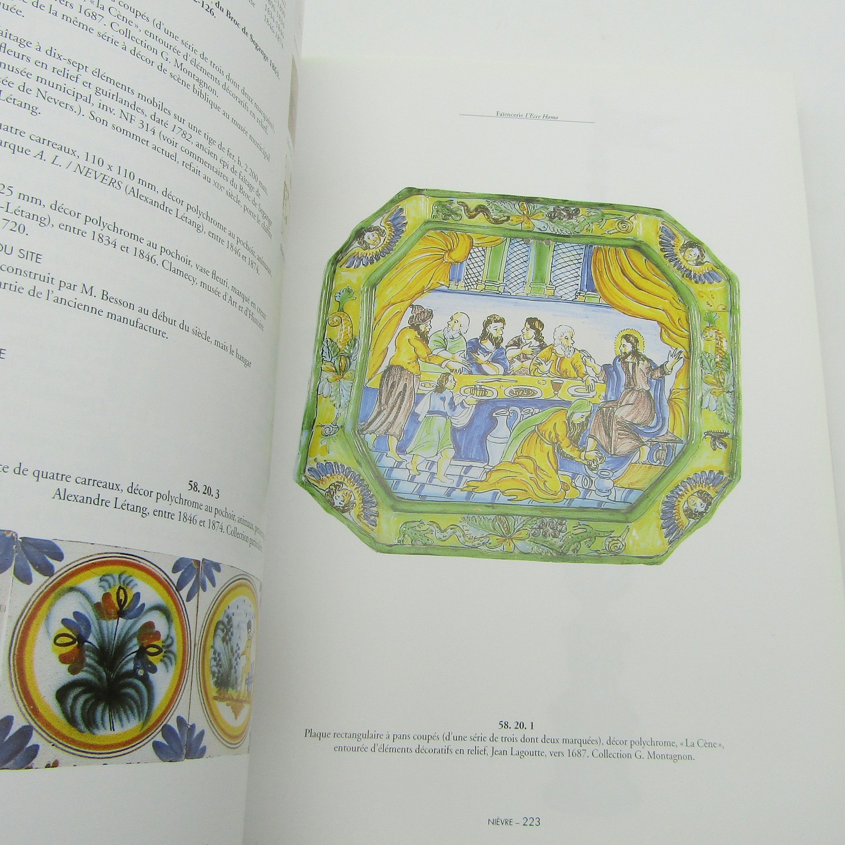 Livre. Faïenceries françaises du Grand-Est. Jean Rosen. 2001