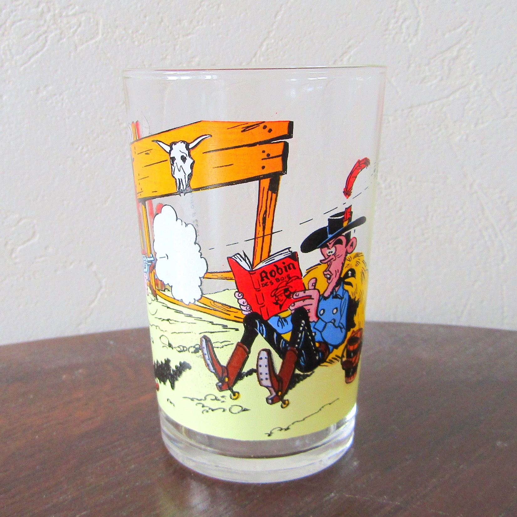 Verre à moutarde. Lucky Luke daprès Morris. Dargaud 1972