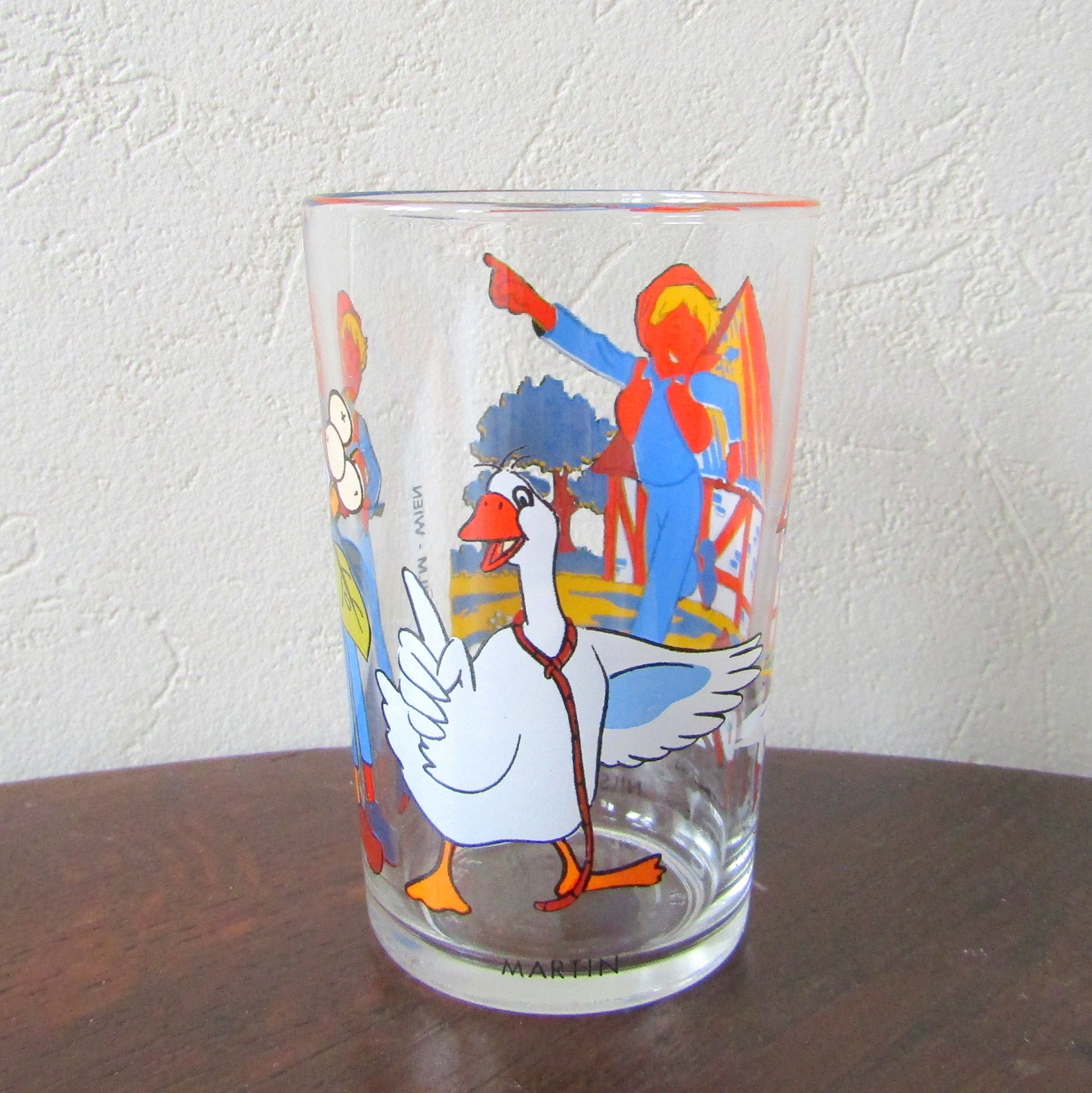 Verre à moutarde. Nils Holgersson. Apollo Film 1984