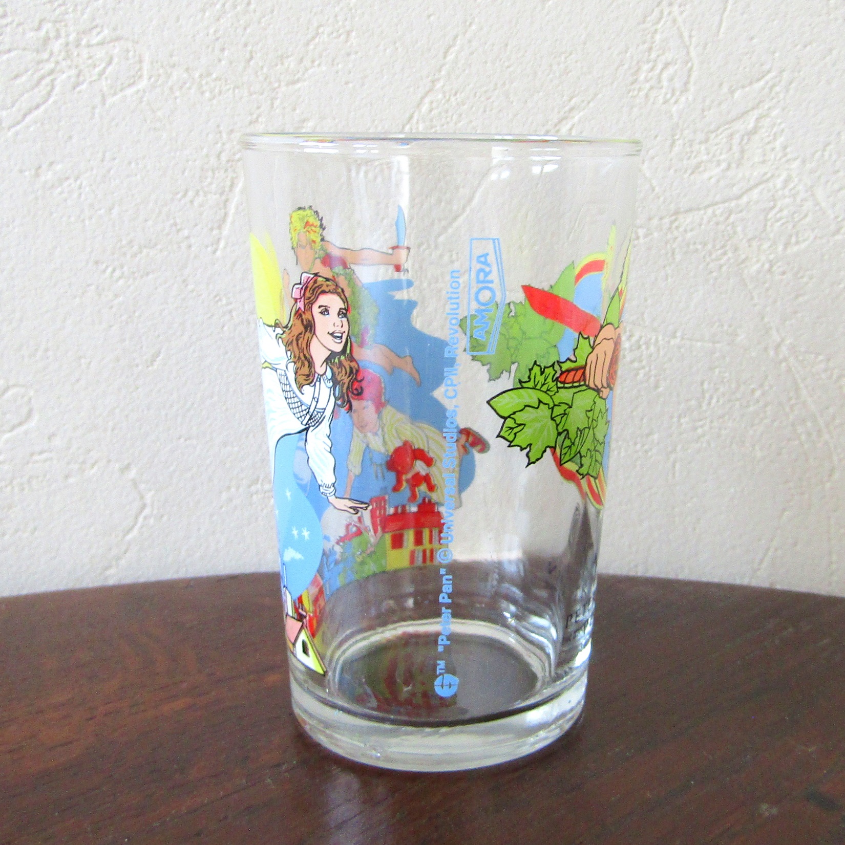 Verre à moutarde Amora. Peter Pan. Universal Studios
