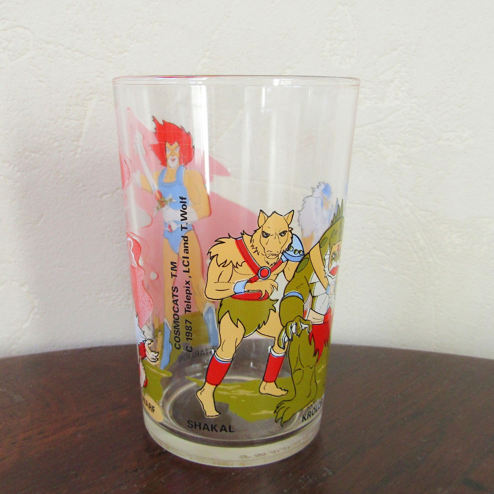 Verre à moutarde. Cosmocats. Telepix 1987 (2)